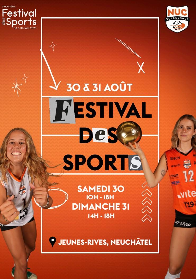 Du volley au Festival des Sports